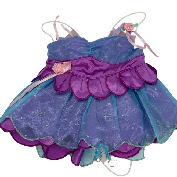 Build-A-Bear Workshop Fairy Dress With Pink & Purple Wings For Ages 3+ - Picture 1 of 4